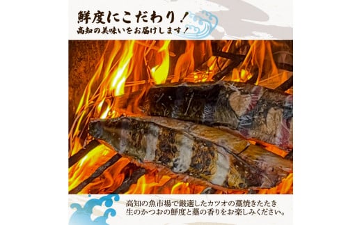生かつおの藁焼きたたき（タレ・薬味付き）タタキ 鰹のタタキ（200g～250g）1人前～2人前