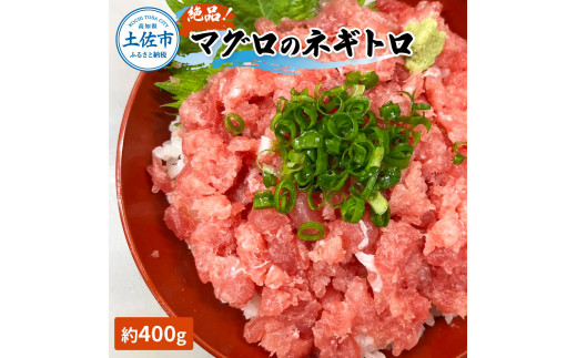 絶品！マグロのネギトロ 約400g 約3～4人前 薬味・しょうゆ付き
