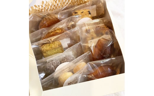 こだわり焼き菓子おまかせMixセット(マドレーヌ・ビスコッティ・zuzuサブレ・フィナンシェ・さくほろボール)