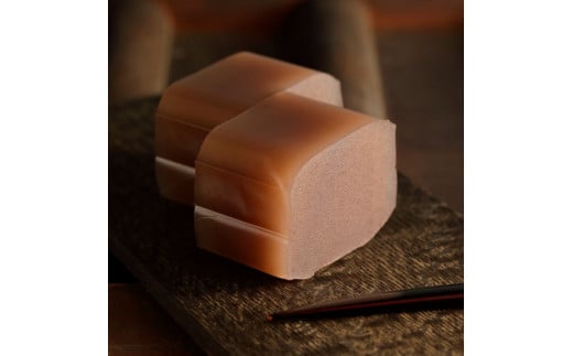 小夏羊かん（小）2本入り（小豆餡・てぼ餡 各1本）