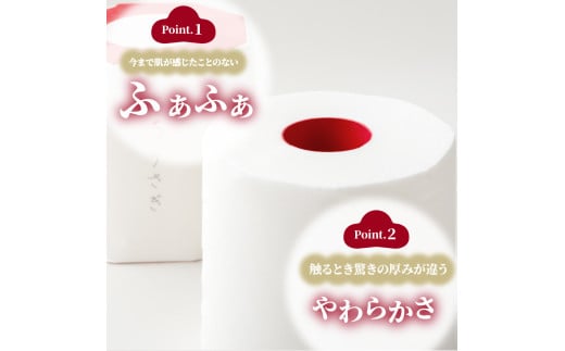 【定期便】うさぎ8ロール化粧箱入ギフト×6ケース 2か月毎 全3回 トイレットペーパー 白 赤芯 トリプル 無香料 ウサギ かわいい 可愛い おしゃれ やわらか ふわふわ 望月製紙 ギフト 贈答