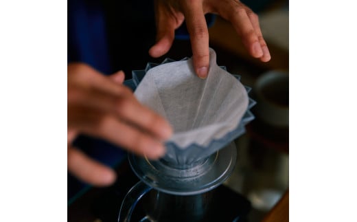 土佐和紙コーヒーフィルター 瑠璃紺 Rurikon 10枚入り 1～4杯分用