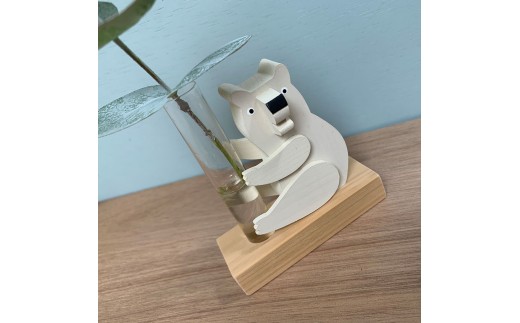 一輪挿し シロクマ 土佐市 高知 高知県 土佐市 こうち 返礼品