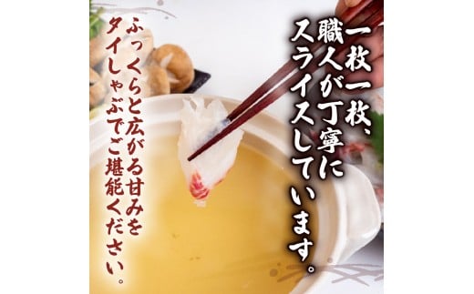 タイ しゃぶしゃぶ タイしゃぶ スライス 2パック 新鮮 国産 鰤 約 420g たい セット 冷凍 しゃぶ 鯛 お鍋 年末 年始 大晦日 正月 高知県 須崎市 高知 YI005