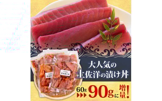 2種 醤油 漬け丼 90g×各5パック カジキマグロ イカ 切り身 特製 漬け丼 丼 簡単調理 海鮮 魚介 惣菜 冷凍 小分け 大容量 TY080