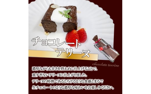 4種のケーキセット スイーツ 濃厚 ご褒美 デザート チーズケーキ チョコレート テリーヌ ティラミス お菓子 洋菓子 焼き菓子 高知県 須崎市