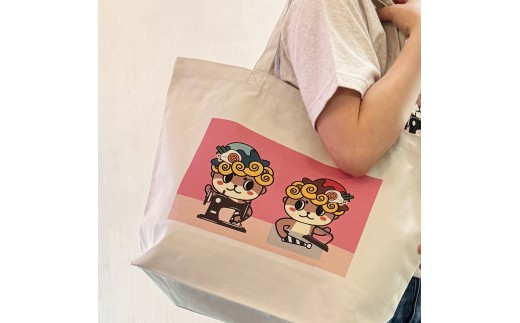 しんじょうくん トートバッグM 須崎 高知県 高知  全2色 全3サイズ FO027