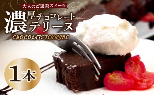 テリーヌ ショコラ 1本 バレンタインチョコ チョコレート 生チョコ ショコラ ケーキ デザート スイーツ テリーヌ 甘い おいしい 美味しい スイーツ お菓子 おやつ お土産 贈り物 お祝い 誕生日 プレゼント ギフト クリスマス パーティー バレンタイン ホワイトデー 手作り 高知県 須崎市 LF013