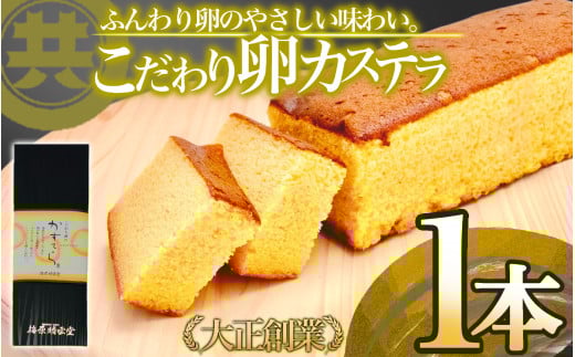 こだわり卵のカステラ  国産 スイーツ デザート 焼き菓子 ケーキ 高知県 須崎市 MK026