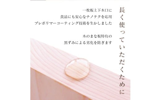 ひのき 卓上 まな板 【 アップル 】 手軽 四万十 桧 天然 TR101-x