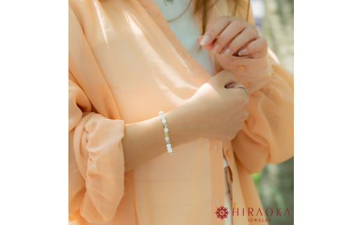 ãçžçµã³ãã¯ãŒã¹ããŒã³ãã¬ã¹ã¬ãã(çžçµã³01)6mmç (20.4cm)