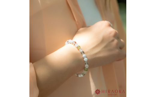 ãçžçµã³ãã¯ãŒã¹ããŒã³ãã¬ã¹ã¬ãã(çžçµã³01)6mmç (20.4cm)