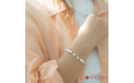 ãçžçµã³ãã¯ãŒã¹ããŒã³ãã¬ã¹ã¬ãã(çžçµã³01)6mmç (19.2cm)