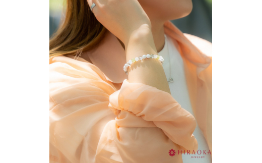 ãçžçµã³ãã¯ãŒã¹ããŒã³ãã¬ã¹ã¬ãã(çžçµã³01)6mmç (18.6cm)