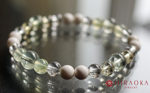 あらゆる悩みから自由になるための総合運パワーストーンブレスレット(開運02)･6mm玉 (18.6cm)