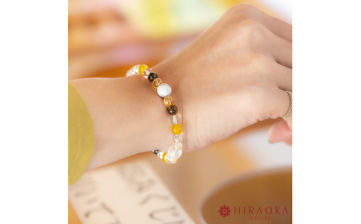 母の日 ギフト プレゼント 人気 たくさんの幸せを手に入れる大開運パワーストーンブレスレット(開運01)･6mm玉 (19.2cm)