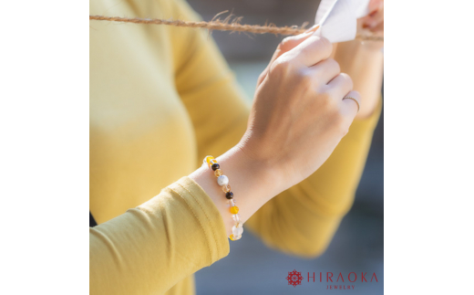 母の日 ギフト プレゼント 人気 たくさんの幸せを手に入れる大開運パワーストーンブレスレット(開運01)･6mm玉 (16.8cm)