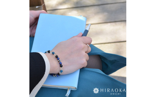 資格取得パワーストーンブレスレット(合格祈願02)･6mm玉 (18.6cm)