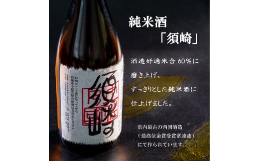 銘酒･純米｢須崎｣と兄弟酒･吟醸無濾過｢久礼｣ 1800ml×2本 ( 酒 さけ お酒 日本酒 吟醸無濾過 純米 本醸造 酒造 高知 贈答 ギフト 贈り物 祝い 記念日 中元 歳暮 敬老 ) TH086