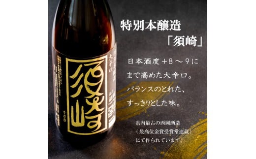 土佐の地酒 ｢純米酒 須崎｣ ｢本醸造大辛口 須崎｣ 720ml 2本セット TH0441