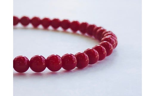 赤サンゴブレスレット・女性用 TP057