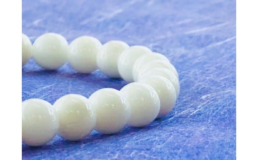 白サンゴブレスレット・男性用 TP029