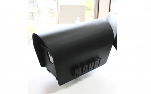 郵便 ポスト 鉄製 アイアンポスト 縁結び黒の葡萄 ネーム入り ハンドメイド 受注生産 オーダーメイド 新築祝い お祝い 贈り物 ON002