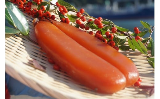 本からすみ 金撰 ［ 高級珍味 ］ 220g 以上 宮進商店謹製 冷蔵 国産 原料 使用 カラスミ 唐墨 高級 珍味 酒の肴 つまみ 魚卵 高知 真空 日本酒  ボラ 鯔 贈答 ギフト 贈り物 祝い 記念日 お歳暮 お年賀 正月 MS010