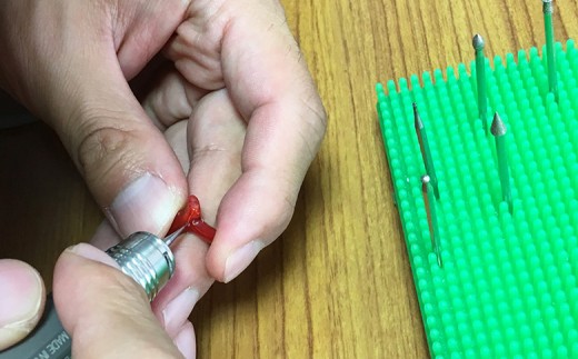 ピンク珊瑚使用 108珠本連数珠 房正絹灰桜 TP049