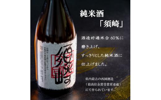 銘酒･純米｢須崎｣と兄弟酒･吟醸無濾過｢久礼｣ 1800ml×2本 ( 酒 さけ お酒 日本酒 吟醸無濾過 純米 本醸造 酒造 高知 贈答 ギフト 贈り物 祝い 記念日 中元 歳暮 敬老 ) TH086