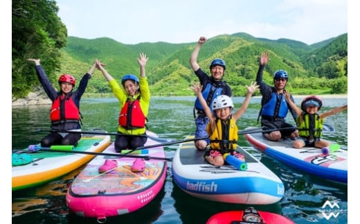 R5-123．四万十川でサップまたはカヌーの半日ツアー