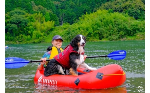 26-119．四万十川でSUPまたはカヌーのお手軽体験1時間