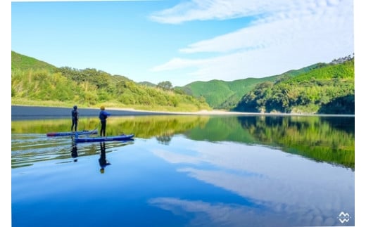 26-119．四万十川でSUPまたはカヌーのお手軽体験1時間