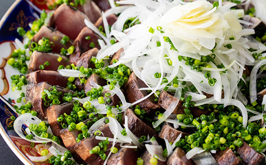 R5-538．中村でしか食べられない中村伝統の味「カツオの塩タタキセット」