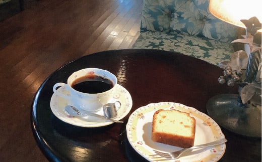 23-747．喫茶ウオッチの焼き菓子とコーヒーのセット