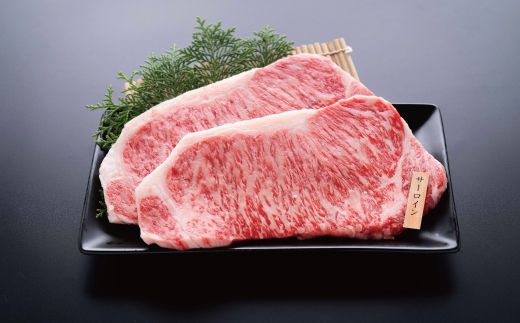 【ギフト用（包装・のし対応）】26-981G．幻のメス牛　四万十牛サーロインステーキ（300ｇ×2枚）