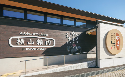 26-021．幻のメス牛 まるごと四万十牛セット（サーロインステーキ・ローススライス・煮込みハンバーグ・四万十牛コロッケ）