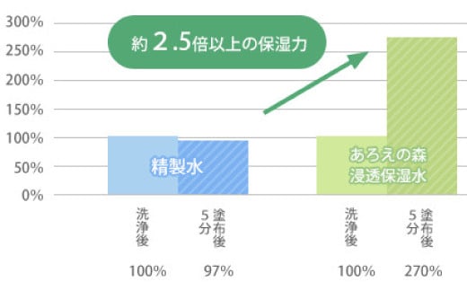 22-340．【3回定期便】あろえの森 浸透保湿化粧水 300ml（2個セット）