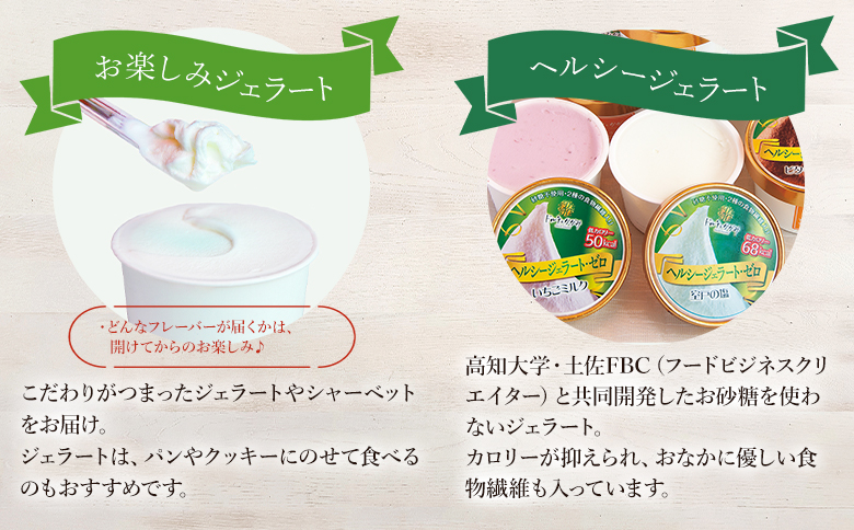 いろいろな商品が味わえる ジェラート バラエティギフト セット 合計20個 dc-0066