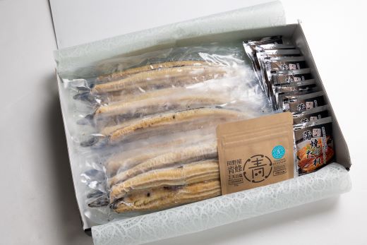 国産うなぎ 高知県産 白焼き 10尾(100〜110g×10尾) 合計1kg以上 田野町完全天日塩 20g付き yw-0087