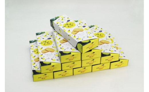 高知のゆずラスク6枚入×12箱 nk-0011