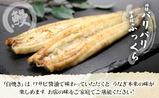 【2回定期便】うなぎ白焼き120g 1尾(無頭) うなぎ 魚介 国産 海鮮 魚 かばやき 鰻 ウナギ 惣菜 おかず お手軽 加工品 加工食品 冷凍 Wun-0031