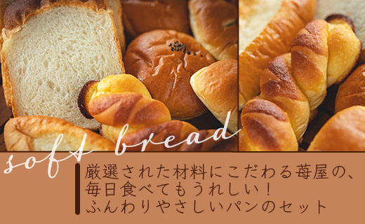 苺屋 ふんわりパンいろいろ詰め合わせ（ふんわりパン9個＋食パン1斤）- 惣菜パン 菓子パン パンセット 食べ比べ おまかせ あんぱん ジャムパン カレーパン 塩パン メロンパン 朝ごはん のし対応可 高知県 香南市 冷凍 it-0055