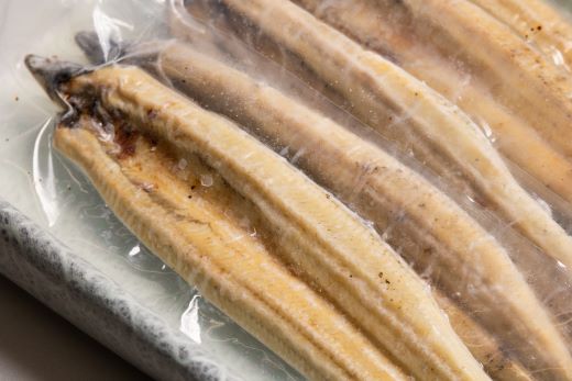 国産うなぎ 高知県産 白焼き 5尾(100～110g×5尾) 合計500g以上 田野町完全天日塩 20g付き yw-0086