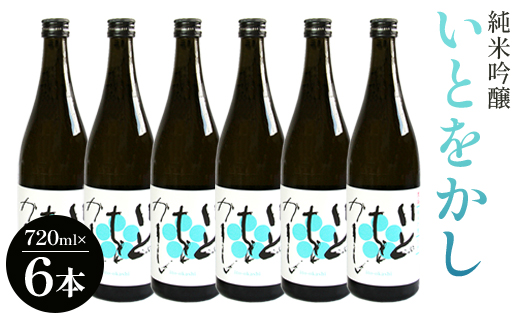 白ワインのようなお酒！純米吟醸いとをかし酒720ml×6本 gs-0140