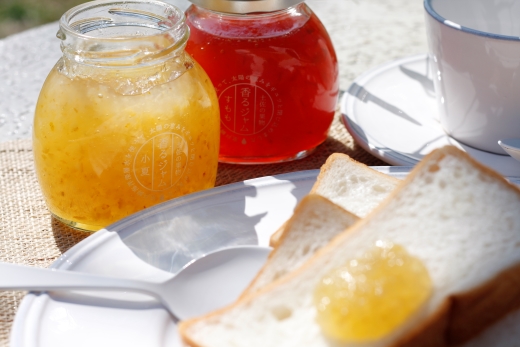 香るジャム(山桃・小夏・ゆず・すもも・文旦・黒ぶどう) 6個入 ho-0002