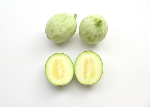 つるかめろんの玉子(摘果メロン) 2kg 約16玉 - マスクメロン めろん フルーツ くだもの 果物 おやつ おつまみ アレンジ 料理 お漬物 お漬け物 炒め物 天ぷら 子メロン 小さい 産地直送 篤農 tn-0015