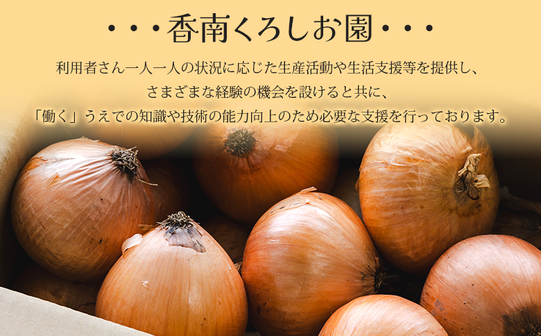 玉ねぎ 約5kg（大小混合・家庭用）- 香南市産 国産 たまねぎ タマネギ 玉葱 野菜 オニオンスープ ハンバーグ 常備野菜 保存野菜 香南くろしお園 高知県 香南市 ke-0004