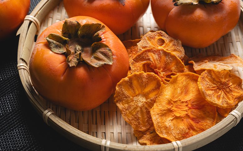 柿チップス 計60ｇ ６袋 10g - お菓子 おやつ スナック菓子 チップ カキ かき フルーツ 果物 ドライフルーツ 調味料不使用 香南くろしお園 高知県 香南市 常温 ke-0024