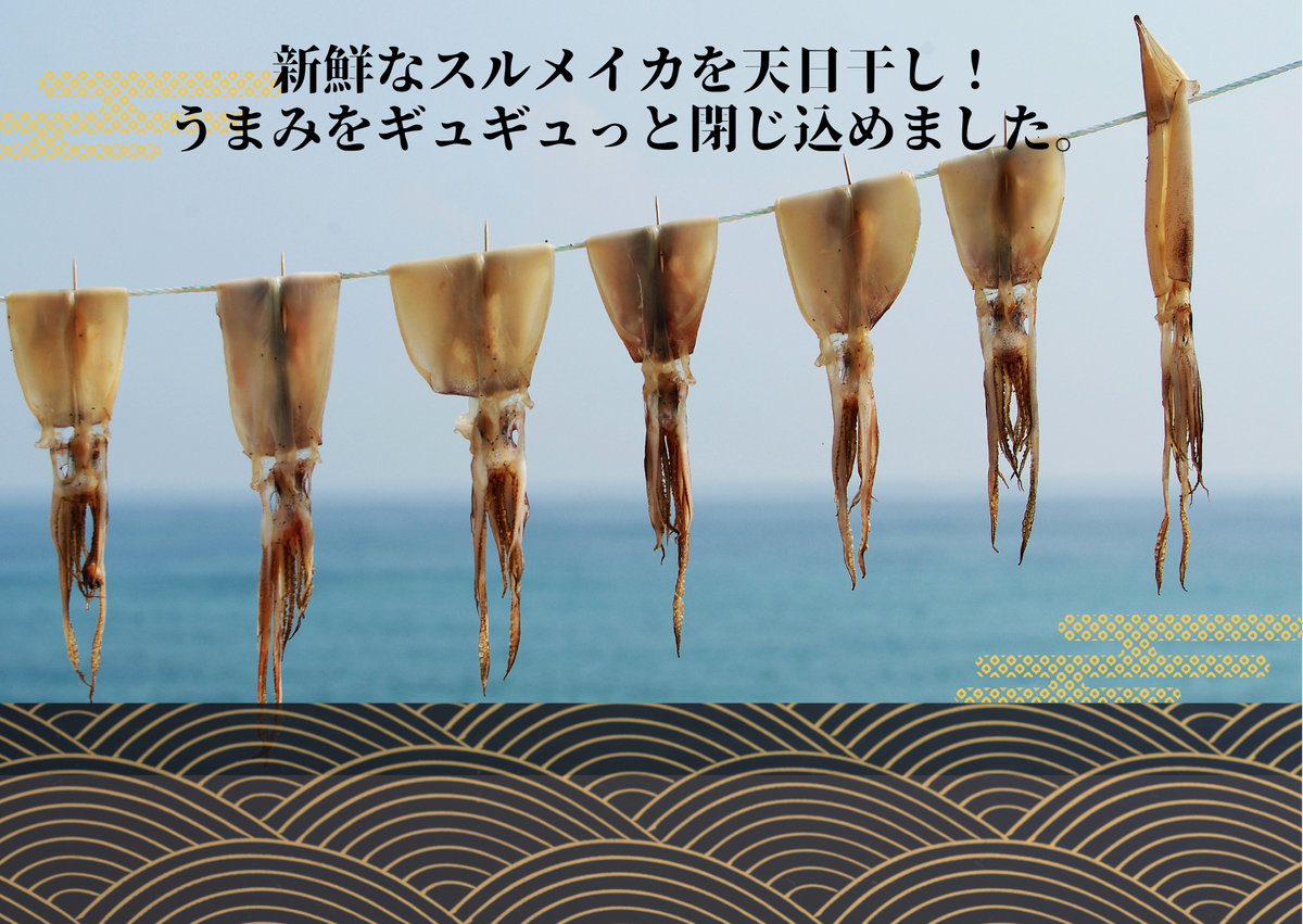 【四国一小さなまち】《カネアリ水産》 イカの一日干し３枚 スルメイカ イカ 一日干し 干物 加工食品 BBQ 肉厚 海鮮 うまみ おつまみ 酒のお供 冷凍